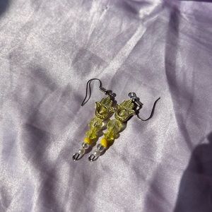 Hamsa Hand Earrings 🔆💛